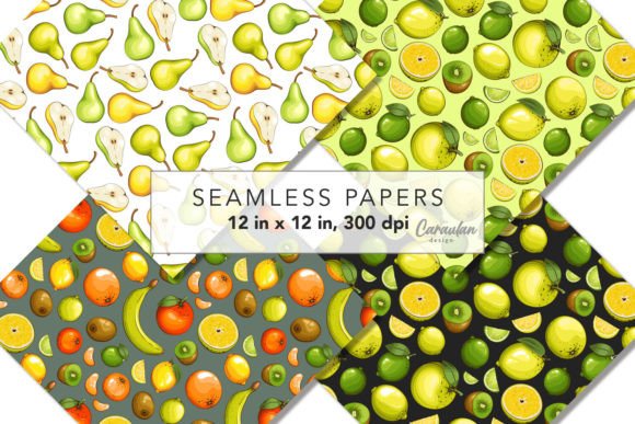Download Fruits Seamless Pattern - Fruit Collection