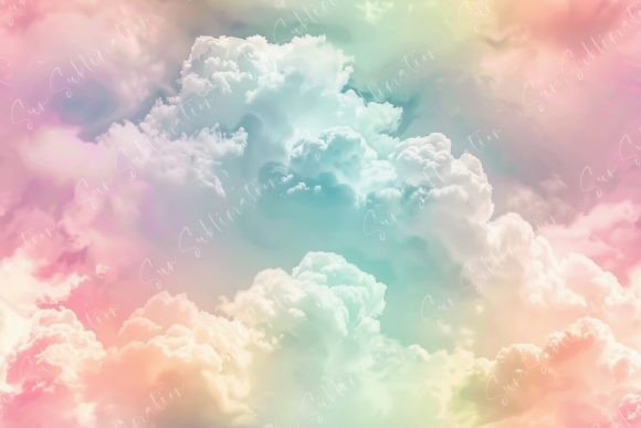 Download Colorful Pastel Clouds - Colorful pastel Collection