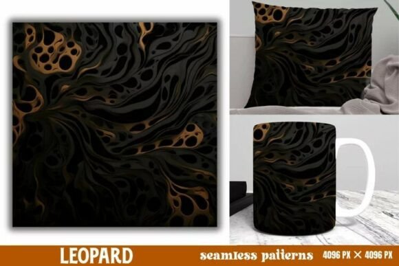 Download Leopard Print Digital Papers Background - Papers Collection