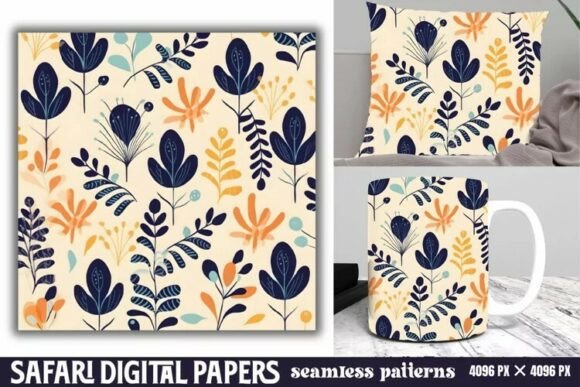 Download Safari Digital Papers Pattern - Papers Collection