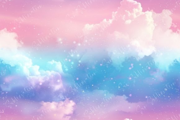 Download Colorful Pastel Clouds Pink Blue and - Colorful pastel Collection