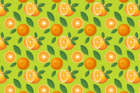 Download Oranges Fruit Pattern Digital Paper Art - Fruit Collection