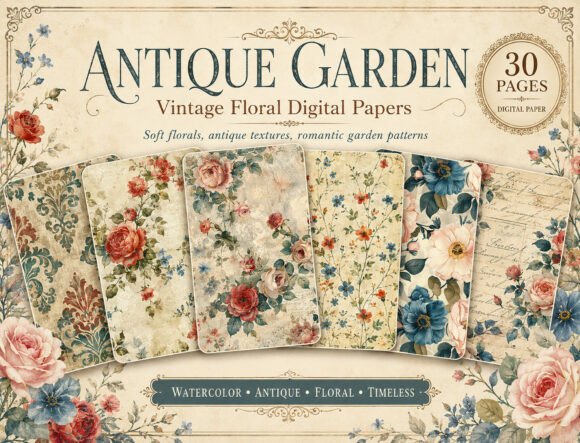 Download Rustic Damask Journal Papers - Papers Collection