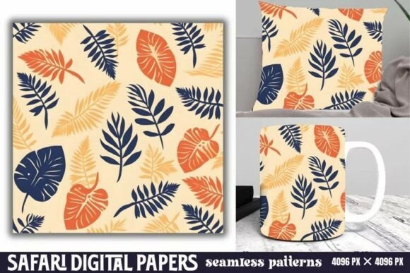 Download Safari Digital Papers Pattern - Papers Collection