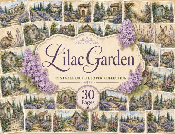 Download Watercolor Garden Journal Papers - Papers Collection