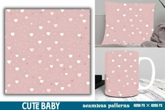 Download Cute Baby Pastel Digital Papers Pattern - Papers Collection