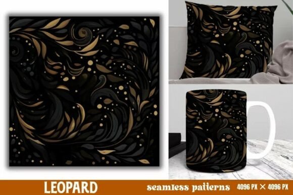 Download Leopard Print Digital Papers Background - Papers Collection