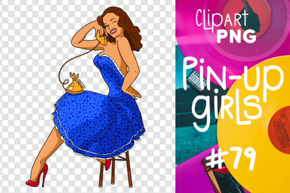 Download Pin-up Girl Sexy Woman Retro Clipart Png - Sexy woman Collection