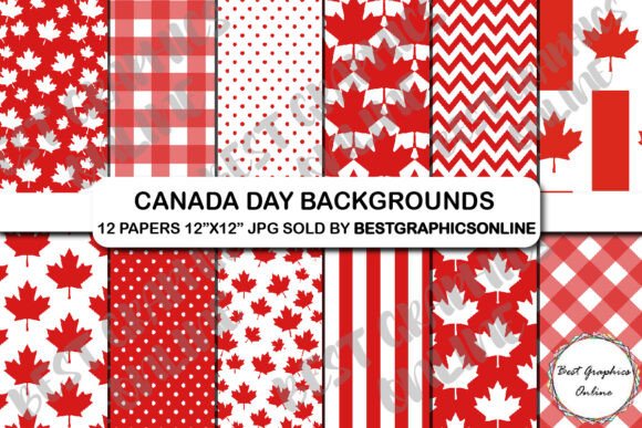 Download Canada Day Digital Background Papers - Papers Collection