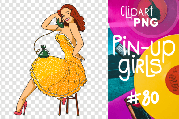 Download Pin-up Girl Sexy Woman Retro Clipart Png - Sexy woman Collection