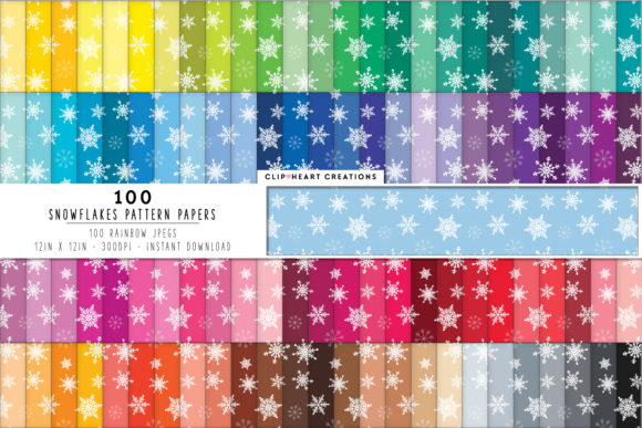 Download 100 Snowflake Pattern Papers - Papers Collection