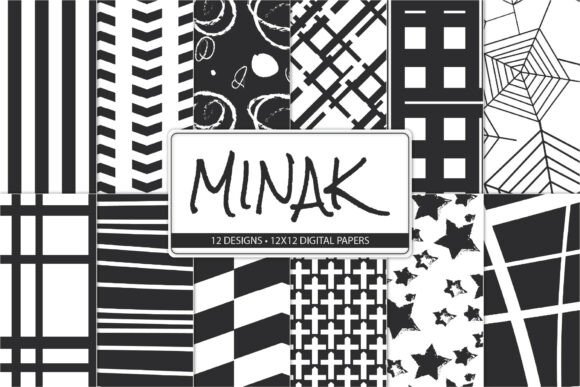 Download Black White Pattern Papers - Papers Collection