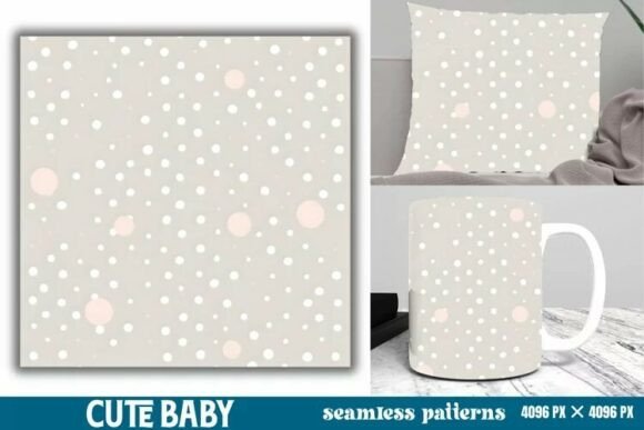 Download Cute Baby Pastel Digital Papers Pattern - Papers Collection