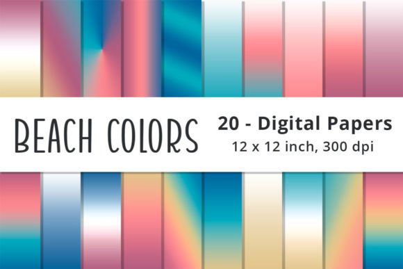 Download Beach Color Gradient Background Papers - Papers Collection