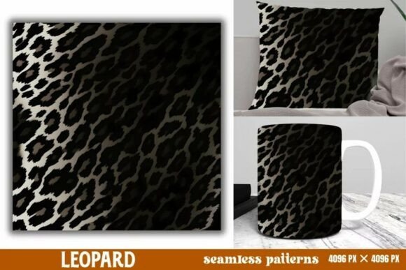Download Leopard Print Digital Papers Background - Papers Collection