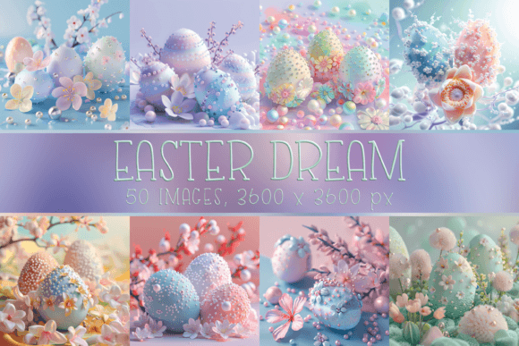 Download Pastel Easter Printable Digital Papers - Papers Collection