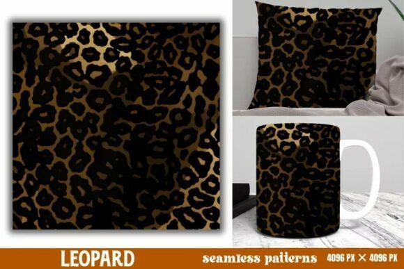 Download Leopard Print Digital Papers Background - Papers Collection