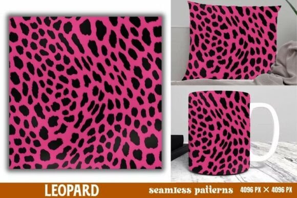 Download Leopard Print Digital Papers Background - Papers Collection
