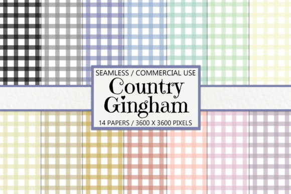 Download Seamless Country Gingham Papers - Papers Collection