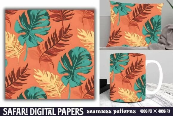 Download Safari Digital Papers Pattern - Papers Collection
